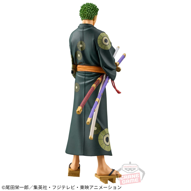 One Piece - Roronoa Zoro - DXF Figure - The Grandline Series - Wano Country - Yukata Ver. (Bandai Spirits) photo 1