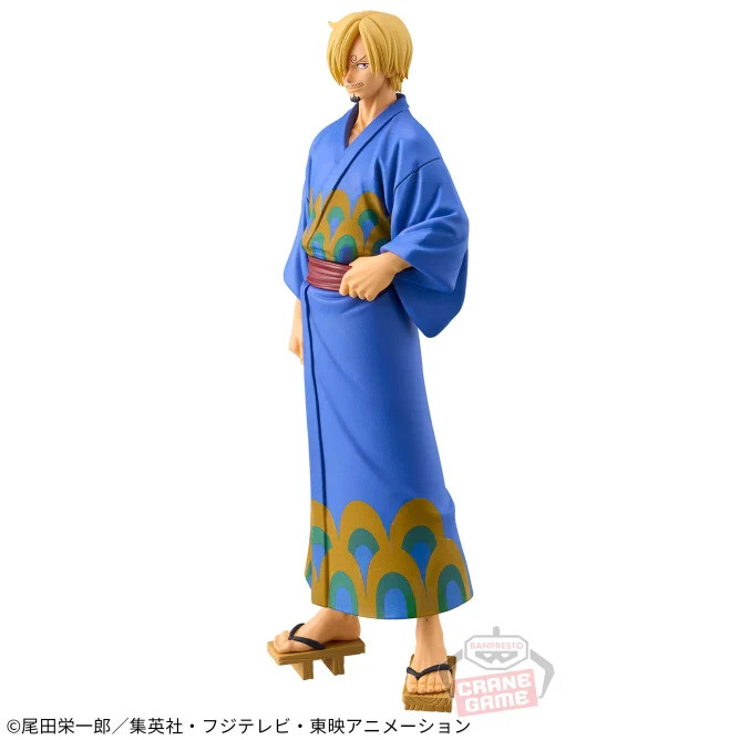 One Piece - Sanji - DXF Figure - The Grandline Series - Wano Country - Yukata Ver. (Bandai Spirits) photo 6