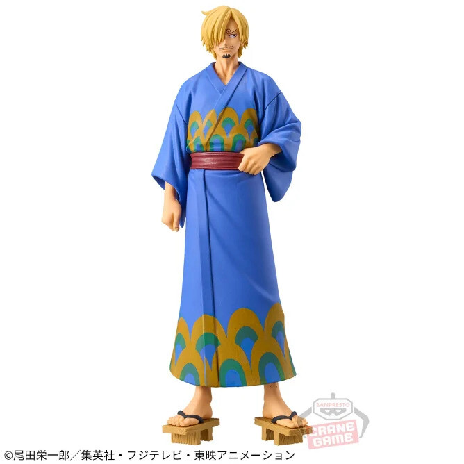 One Piece - Sanji - DXF Figure - The Grandline Series - Wano Country - Yukata Ver. (Bandai Spirits) photo 7