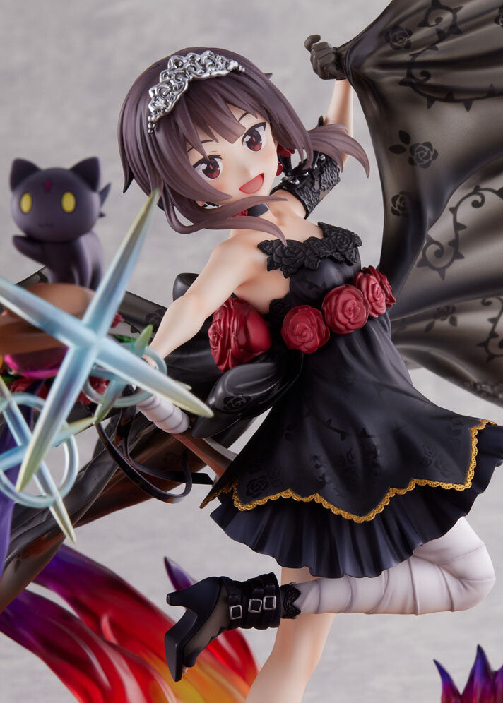 Kono Subarashii Sekai ni Shukufuku o! - Chomusuke - Megumin - F:Nex - 1/7 - Black Rose Dress ver. (FuRyu) photo 2