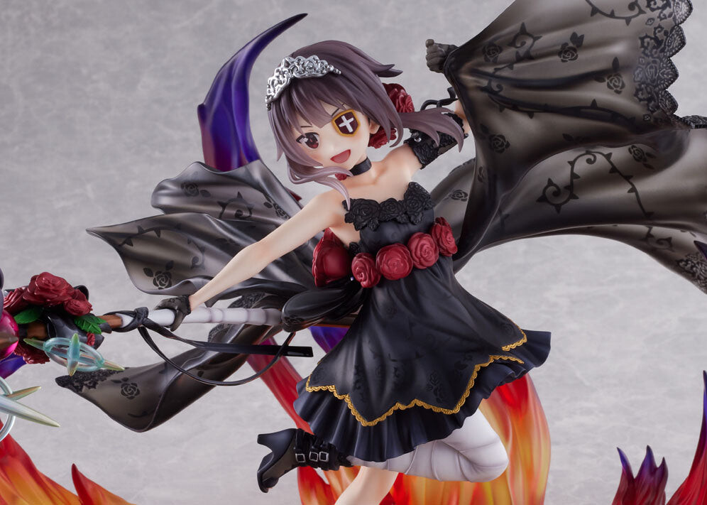 Kono Subarashii Sekai ni Shukufuku o! - Chomusuke - Megumin - F:Nex - 1/7 - Black Rose Dress ver. (FuRyu) photo 3