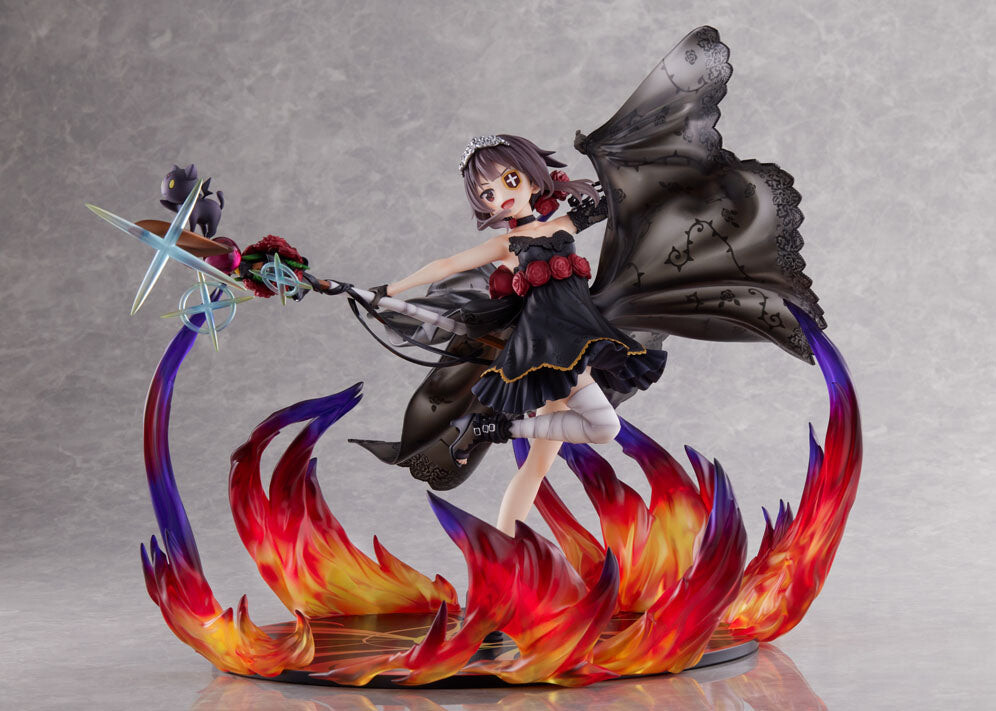 Kono Subarashii Sekai ni Shukufuku o! - Chomusuke - Megumin - F:Nex - 1/7 - Black Rose Dress ver. (FuRyu) photo 10