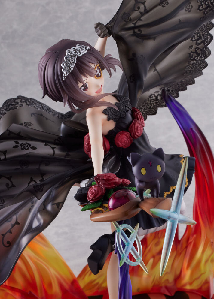 Kono Subarashii Sekai ni Shukufuku o! - Chomusuke - Megumin - F:Nex - 1/7 - Black Rose Dress ver. (FuRyu) photo 12