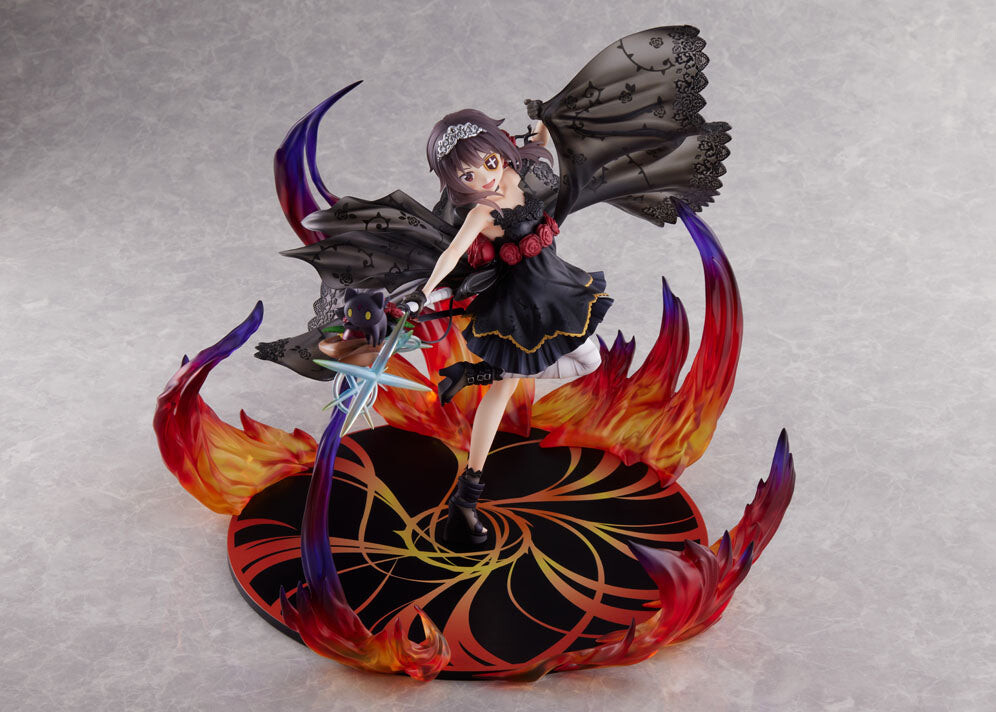 Kono Subarashii Sekai ni Shukufuku o! - Chomusuke - Megumin - F:Nex - 1/7 - Black Rose Dress ver. (FuRyu) photo 13