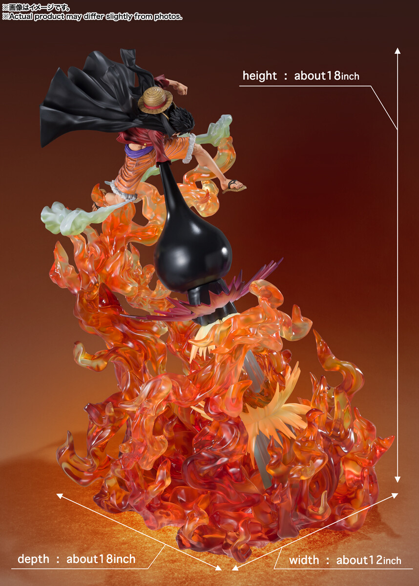 One Piece - Monkey D. Luffy - Chou Gekisen -Extra Battle Spectacle- - Figuarts ZERO - Red Roc (Bandai Spirits) photo 12