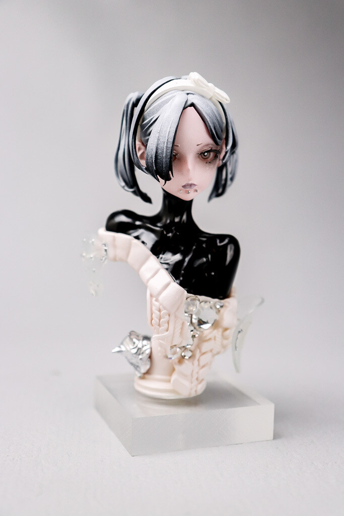 Original - Born from Fingertips - Bust - Mofumofu, Kirakira, Ichibu no Katachi (Obstetrician M) photo 3