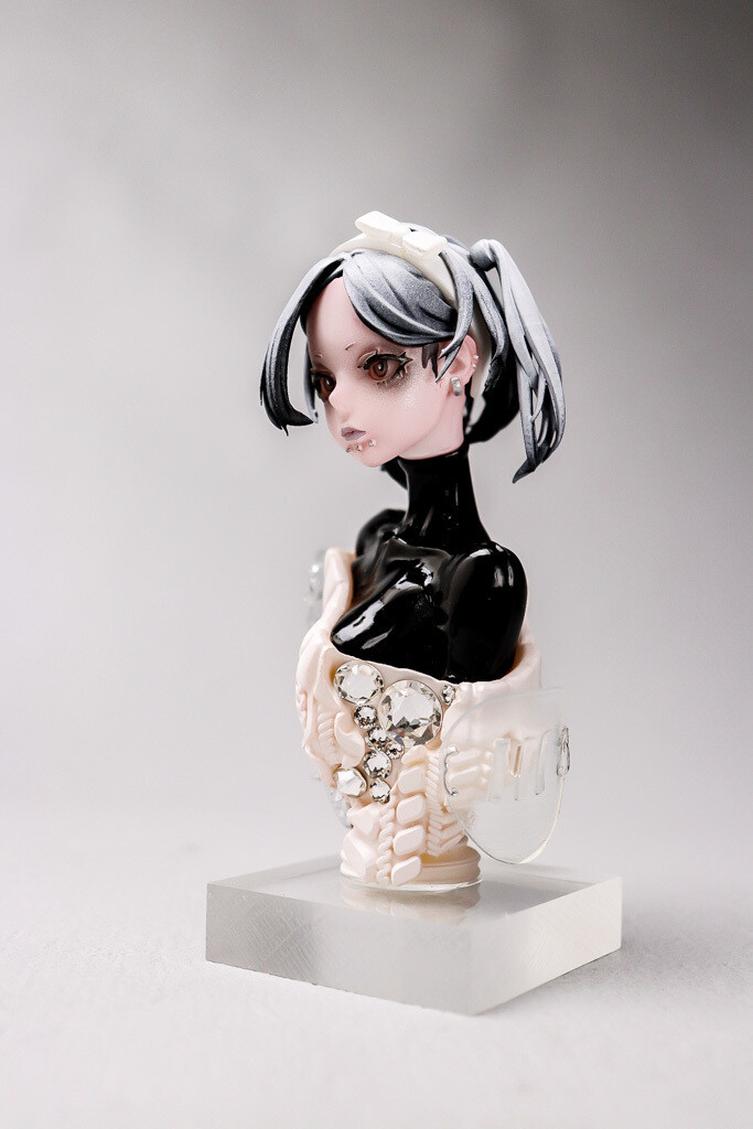 Original - Born from Fingertips - Bust - Mofumofu, Kirakira, Ichibu no Katachi (Obstetrician M) photo 5
