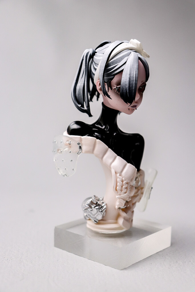 Original - Born from Fingertips - Bust - Mofumofu, Kirakira, Ichibu no Katachi (Obstetrician M) photo 8