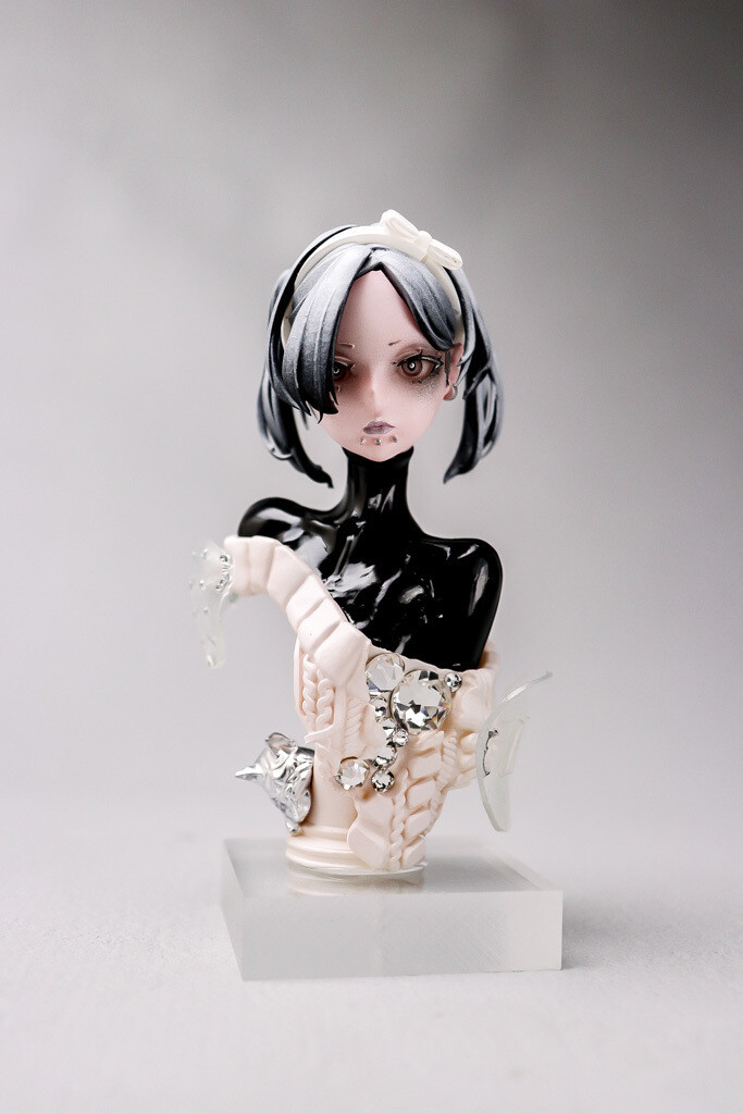 Original - Born from Fingertips - Bust - Mofumofu, Kirakira, Ichibu no Katachi (Obstetrician M) photo 15