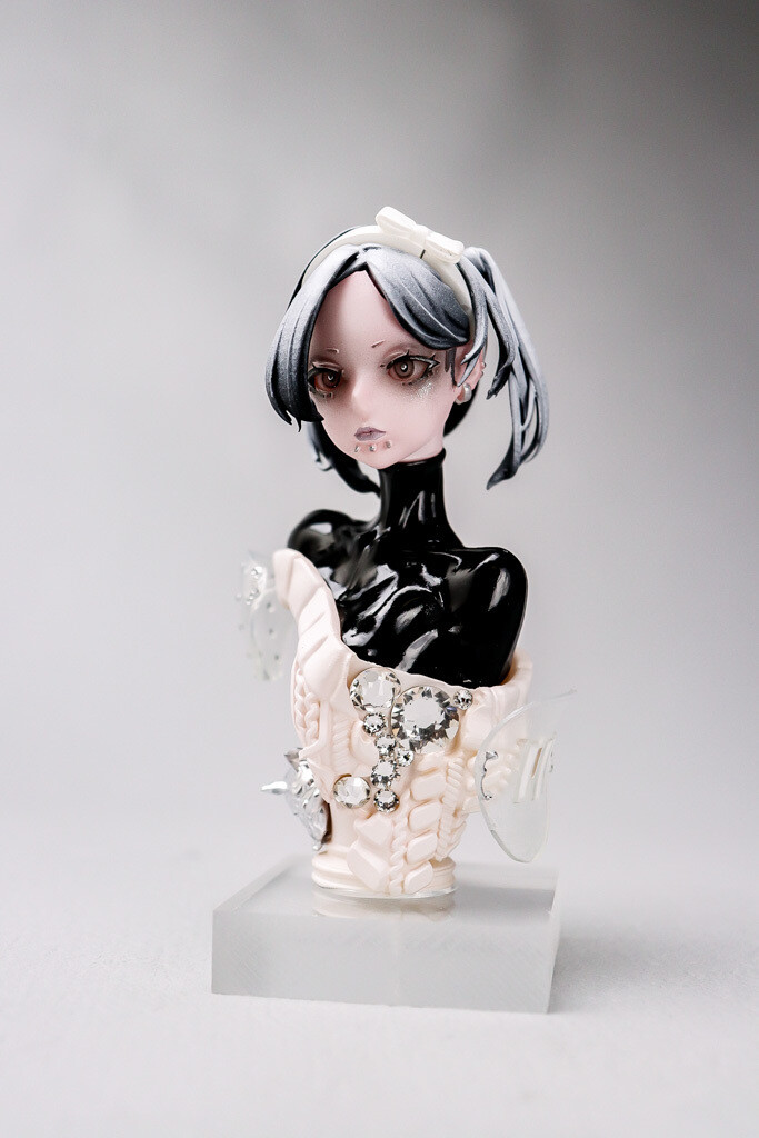 Original - Born from Fingertips - Bust - Mofumofu, Kirakira, Ichibu no Katachi (Obstetrician M) photo 16