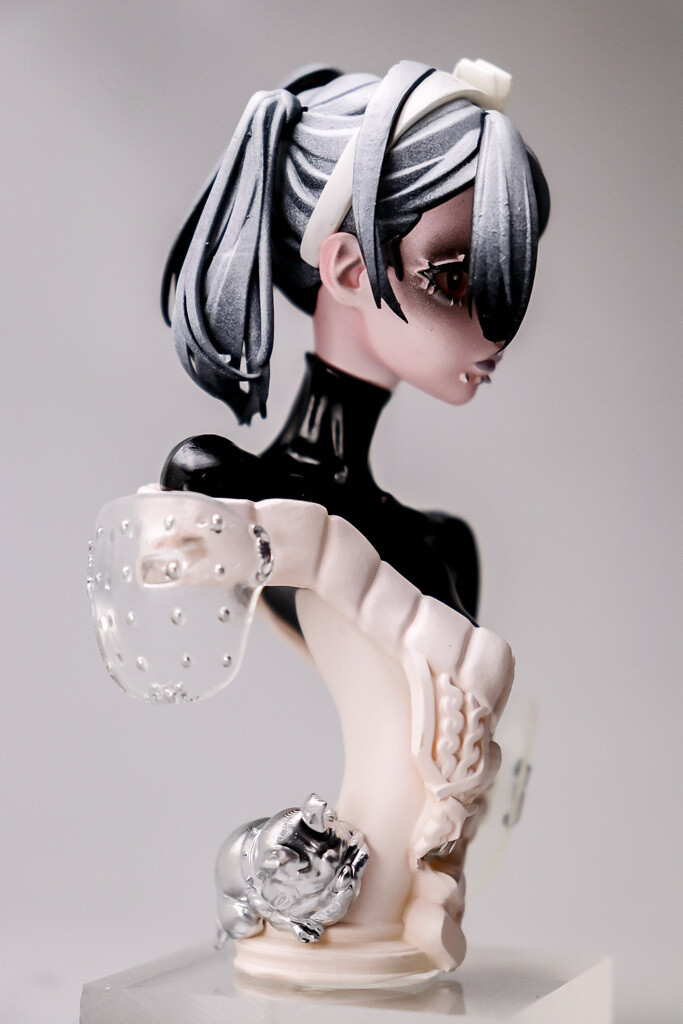 Original - Born from Fingertips - Bust - Mofumofu, Kirakira, Ichibu no Katachi (Obstetrician M) photo 17