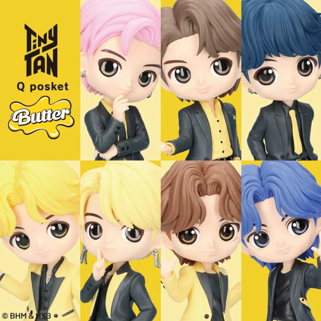 TinyTan - Jin - Q Posket - Q Posket TinyTAN Butter - A (Bandai Spirits) photo 2