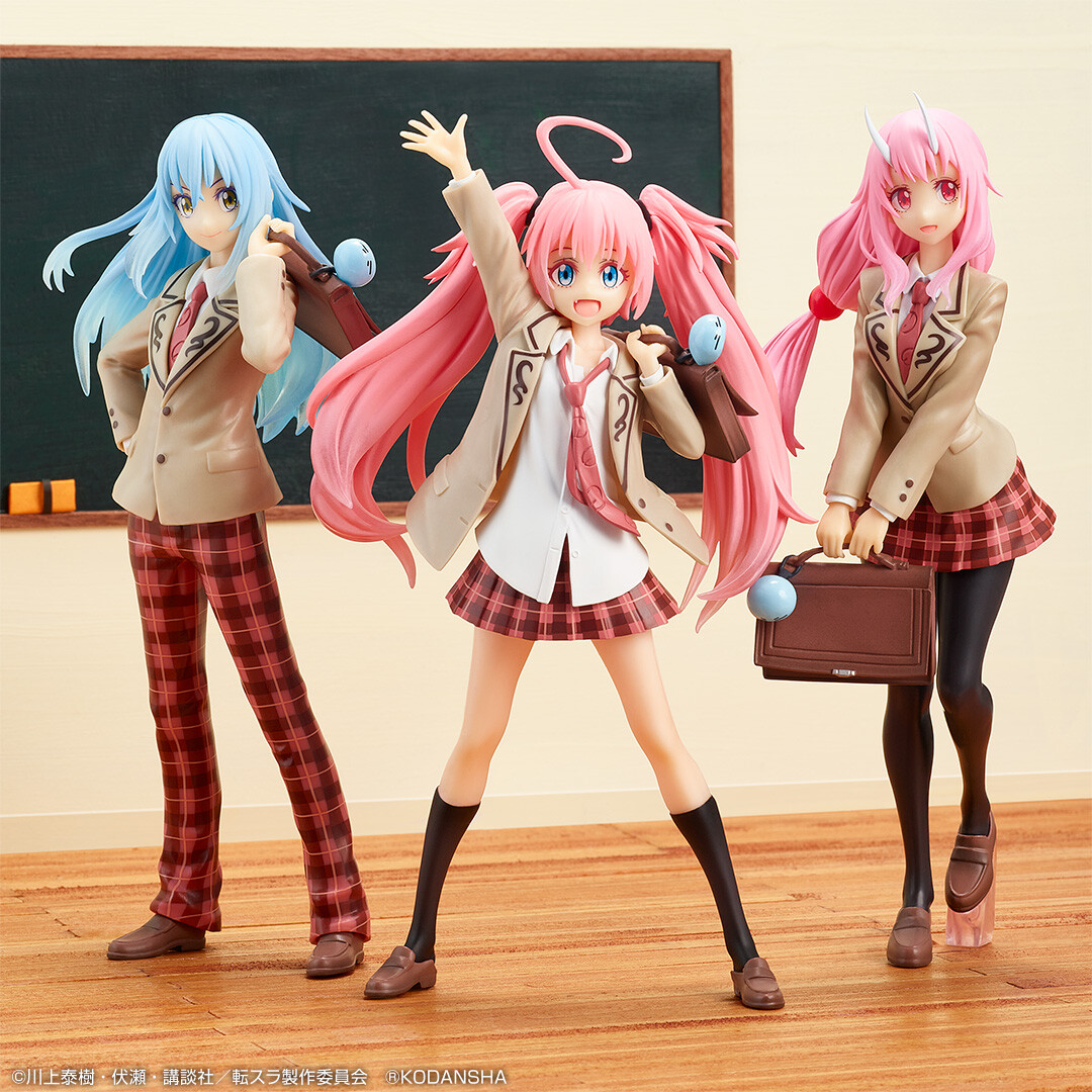 Tensei Shitara Slime Datta Ken - Rimuru Tempest - Ichiban Kuji - Ichiban Kuji ONLINE Tensei Shitara Slime Datta Ken ~Shiritsu Tempest Gakuen II~  (A Prize) - Uniform ver. (Bandai Spirits) photo 1