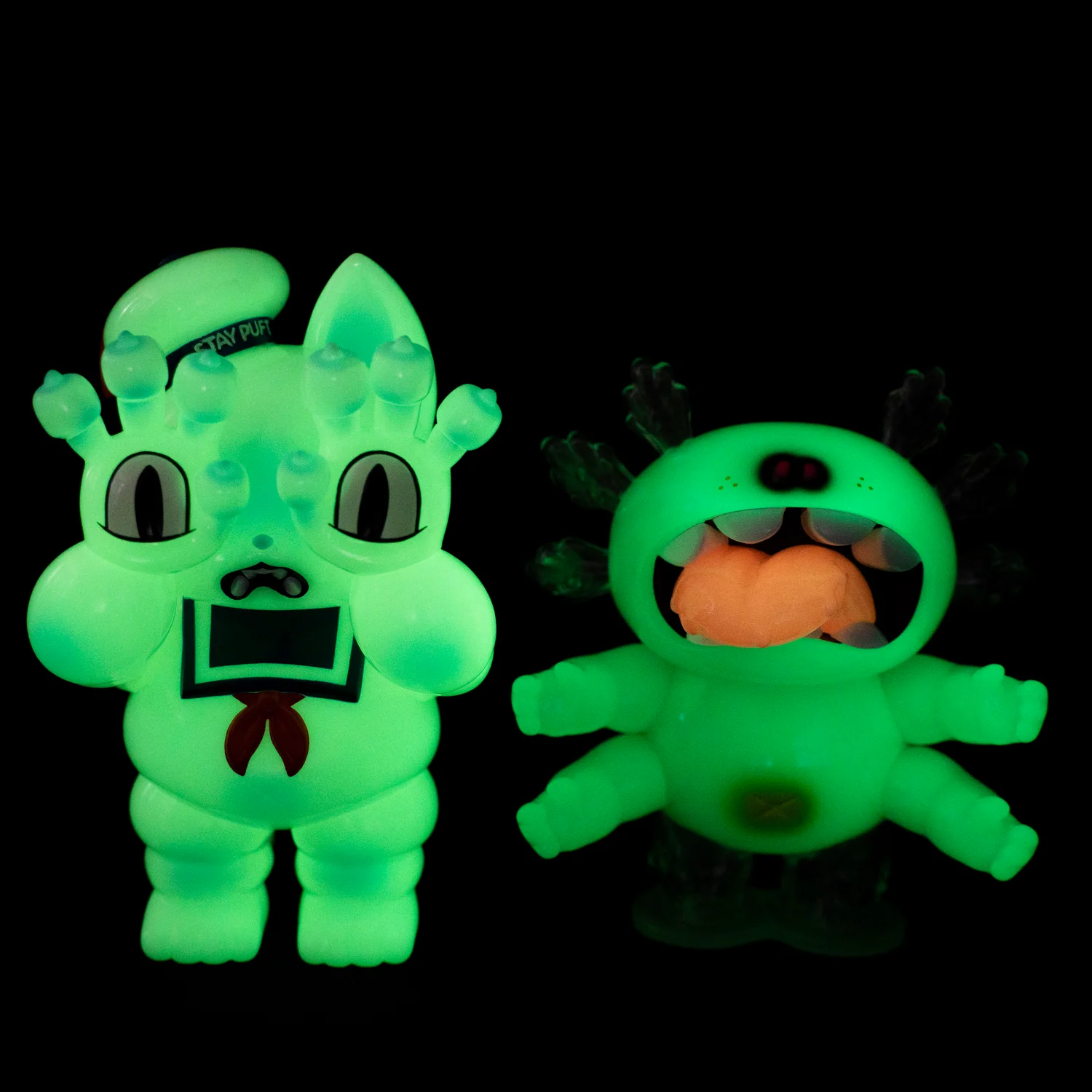Ghostbusters - Hell's Cat Onigiri - Onigiri - Stay Puft Marshmallow Man - Glow in the Dark (Unbox Industries) photo 1