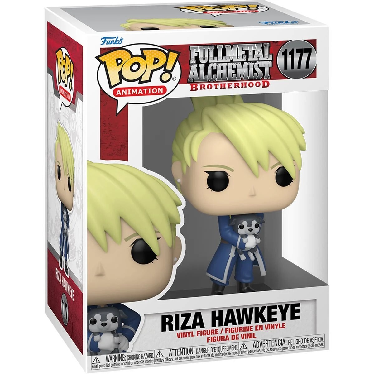 Hagane no Renkinjutsushi Fullmetal Alchemist - Black Hayate - Riza Hawkeye - POP! Animation  (1177) - POP! Vinyl (Funko Toys) photo 1