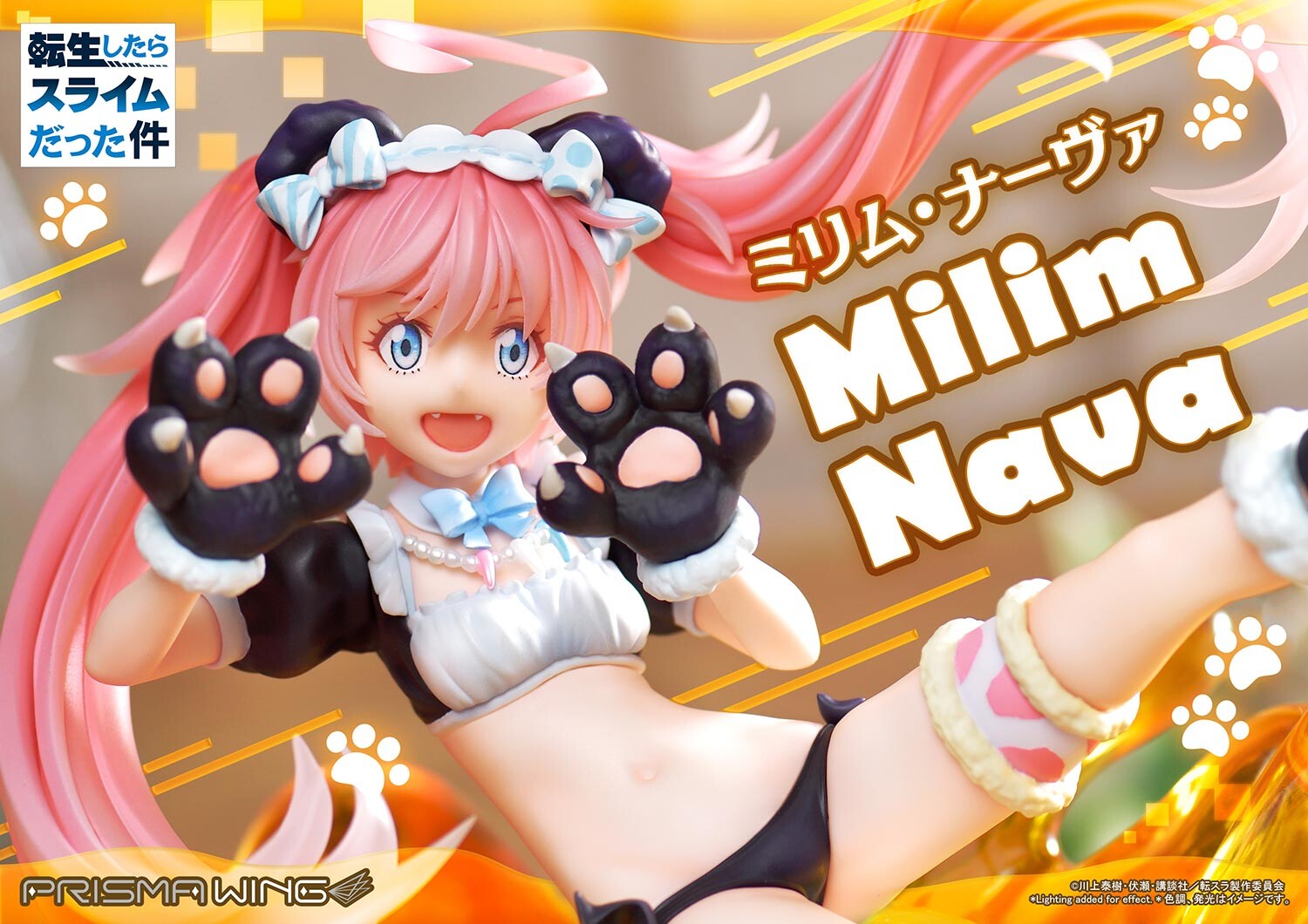 Tensei Shitara Slime Datta Ken - Milim Nava - Rimuru Tempest - Prisma Wing  (PWTSR-01P) - 1/7 (Pawretta, Prime 1 Studio) photo 5