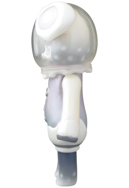 Original - Sofubi Figure - Three Wax 0.0 - Uchukaeru Yumemiru - Pearl White Color (Asahi Kougei, Medicom Toy) photo 1