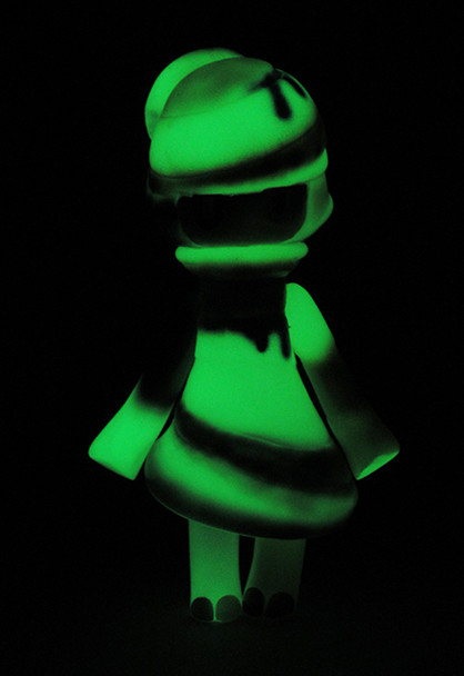 Original - Sofubi Figure - Three Wax 0.0 - Yotan - GID (Asahi Kougei, Medicom Toy) photo 1