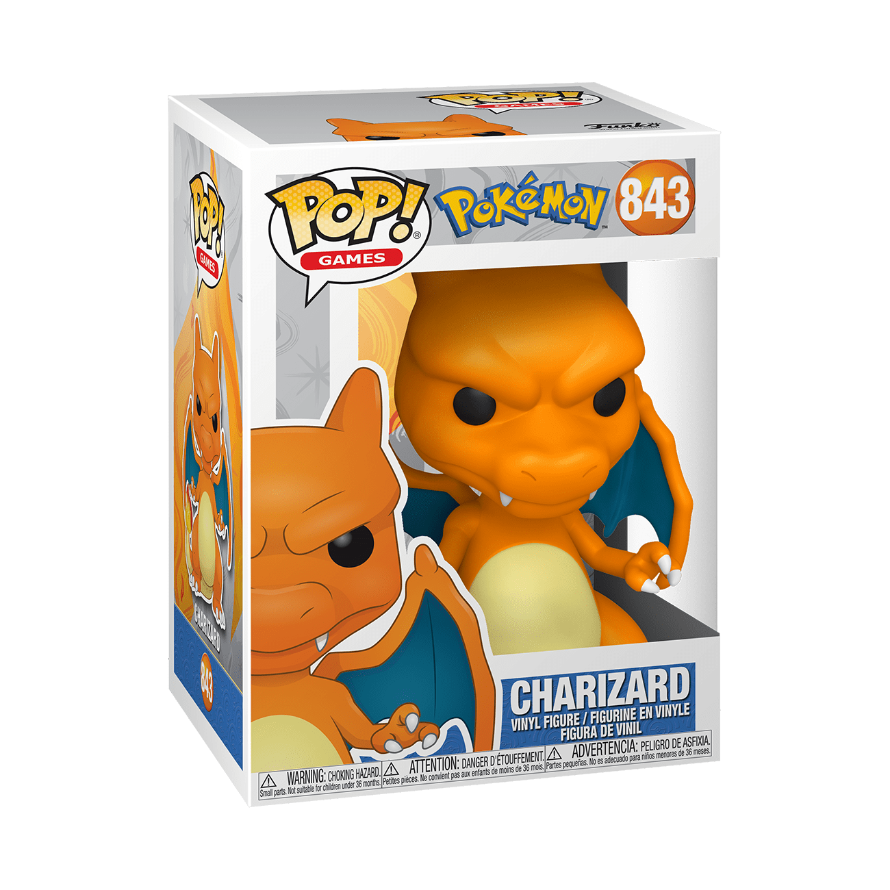 Pocket Monsters - Lizardon - Pokémon 25th Anniversary - POP! Games  (843) - POP! Pokémon - POP! Vinyl (Funko Toys) photo 1