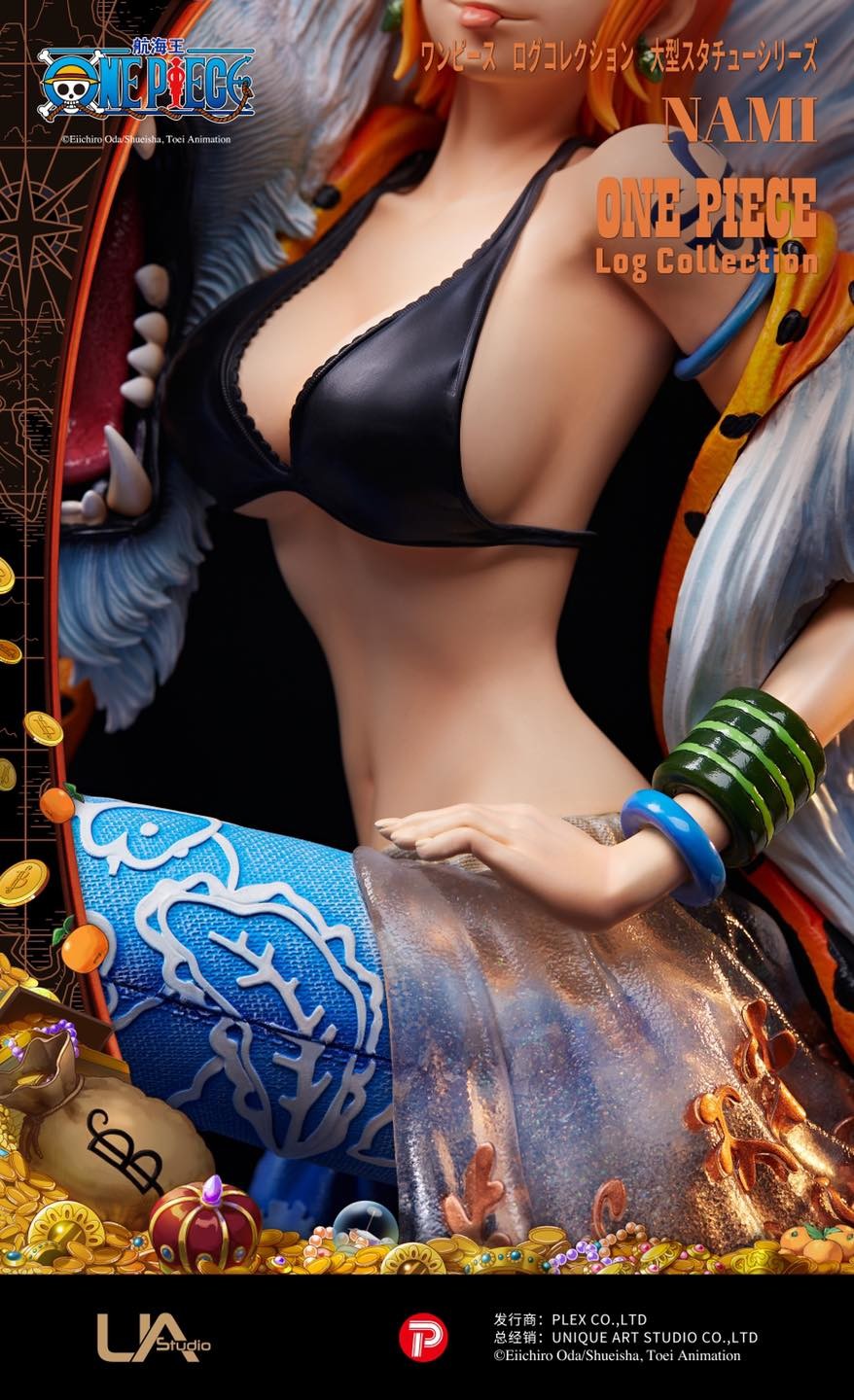 One Piece - Nami - One Piece Log Collection Statue - 1/4 (Plex, Unique Art Studio) photo 3