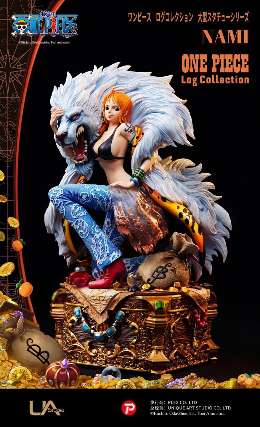 One Piece - Nami - One Piece Log Collection Statue - 1/4 (Plex, Unique Art Studio) photo 5