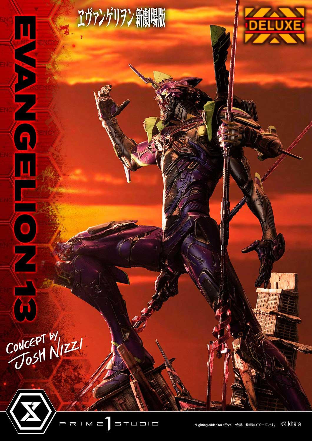 Evangelion Shin Gekijouban - EVA Mark.06 - EVA-13 - Ultimate Diorama Masterline  (UDMEVA-05DX) - DX Version (Prime 1 Studio) photo 6