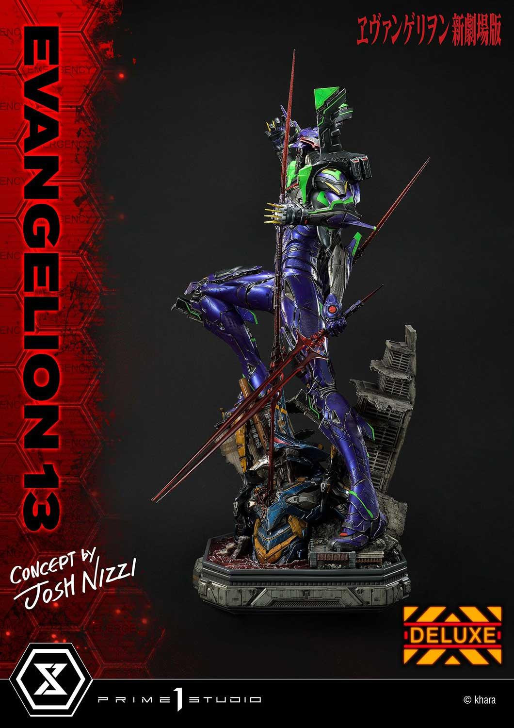 Evangelion Shin Gekijouban - EVA Mark.06 - EVA-13 - Ultimate Diorama Masterline  (UDMEVA-05DX) - DX Version (Prime 1 Studio) photo 7
