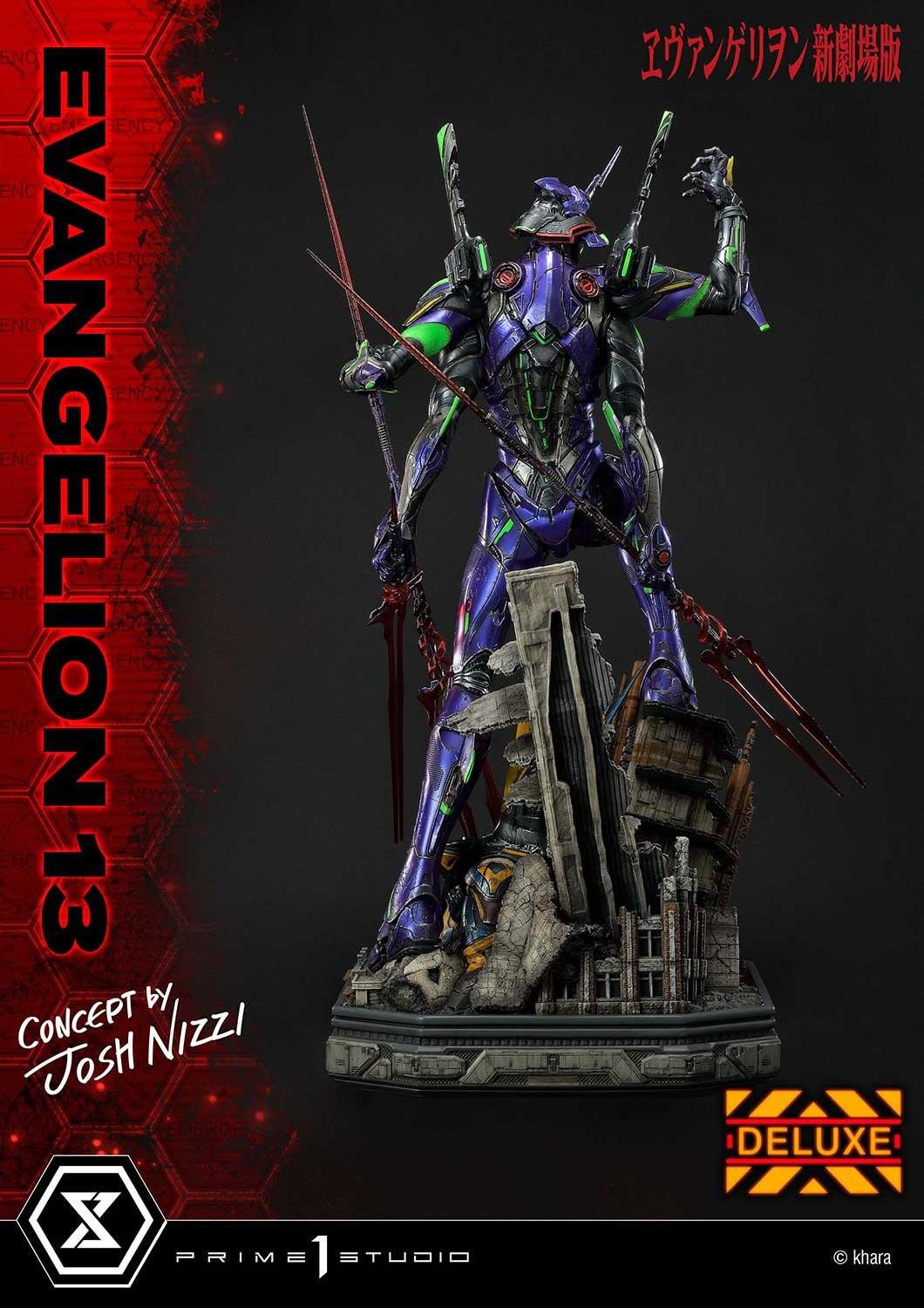 Evangelion Shin Gekijouban - EVA Mark.06 - EVA-13 - Ultimate Diorama Masterline  (UDMEVA-05DX) - DX Version (Prime 1 Studio) photo 8
