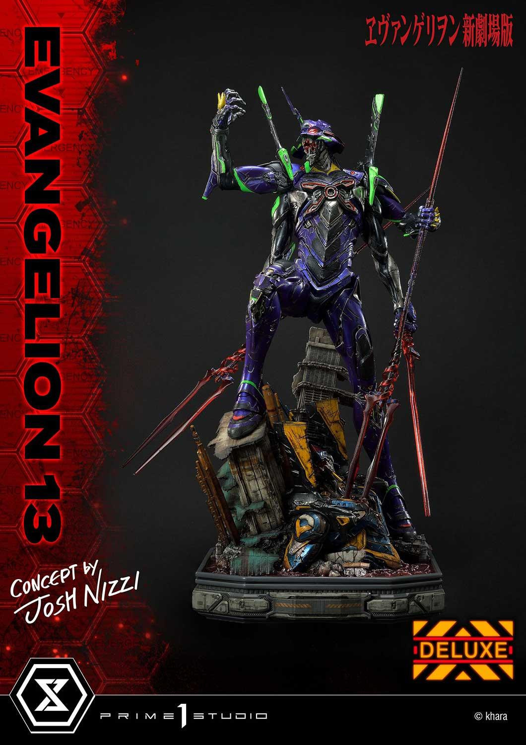 Evangelion Shin Gekijouban - EVA Mark.06 - EVA-13 - Ultimate Diorama Masterline  (UDMEVA-05DX) - DX Version (Prime 1 Studio) photo 10