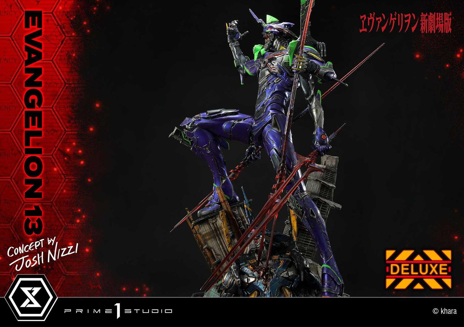 Evangelion Shin Gekijouban - EVA Mark.06 - EVA-13 - Ultimate Diorama Masterline  (UDMEVA-05DX) - DX Version (Prime 1 Studio) photo 23