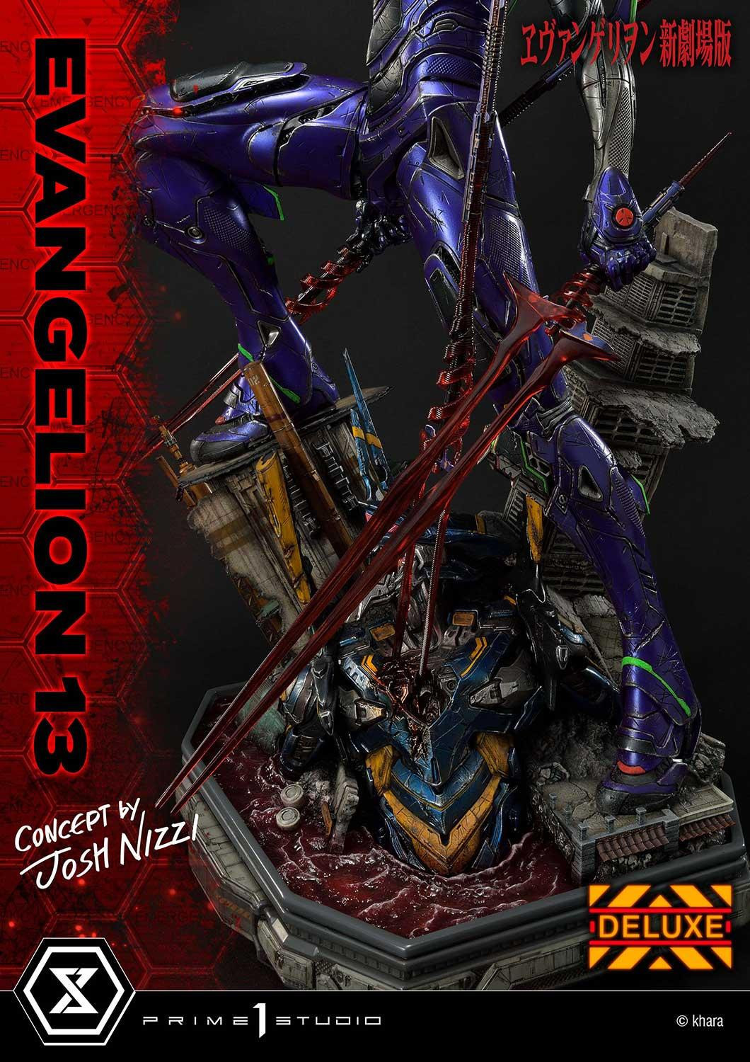 Evangelion Shin Gekijouban - EVA Mark.06 - EVA-13 - Ultimate Diorama Masterline  (UDMEVA-05DX) - DX Version (Prime 1 Studio) photo 31