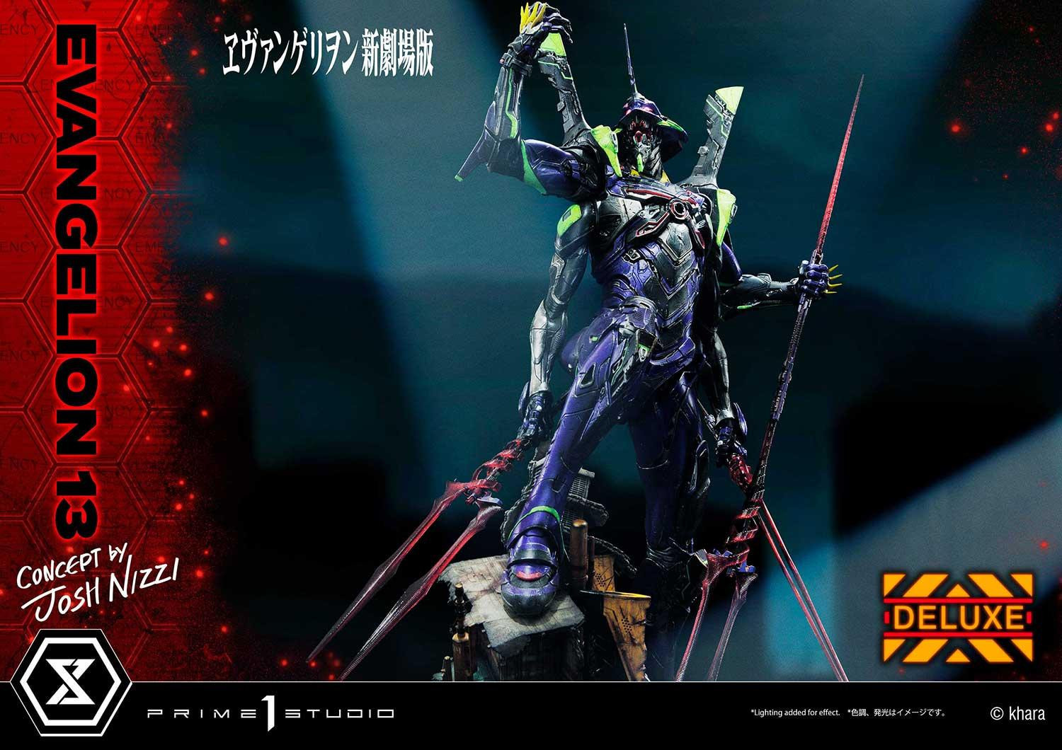 Evangelion Shin Gekijouban - EVA Mark.06 - EVA-13 - Ultimate Diorama Masterline  (UDMEVA-05DX) - DX Version (Prime 1 Studio) photo 32