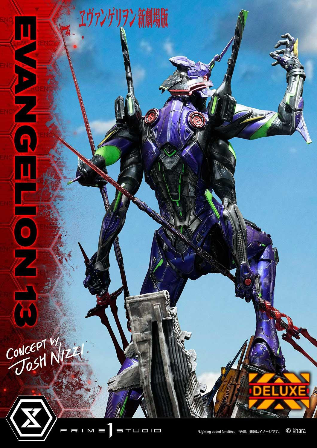 Evangelion Shin Gekijouban - EVA Mark.06 - EVA-13 - Ultimate Diorama Masterline  (UDMEVA-05DX) - DX Version (Prime 1 Studio) photo 33