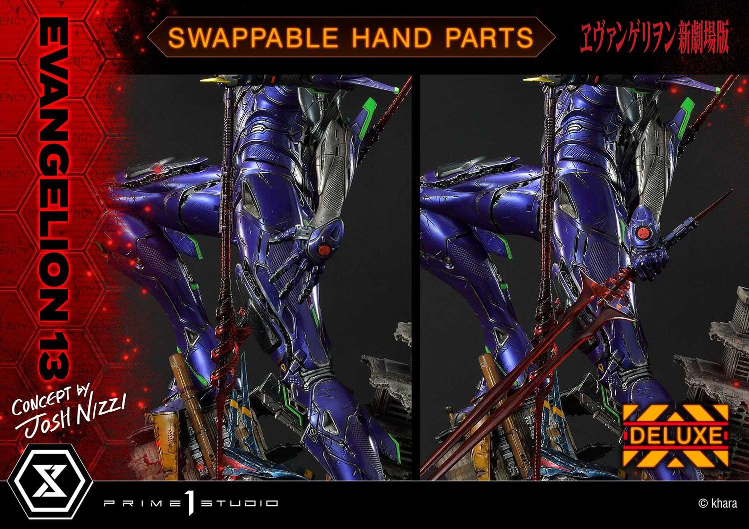 Evangelion Shin Gekijouban - EVA Mark.06 - EVA-13 - Ultimate Diorama Masterline  (UDMEVA-05DX) - DX Version (Prime 1 Studio) photo 36