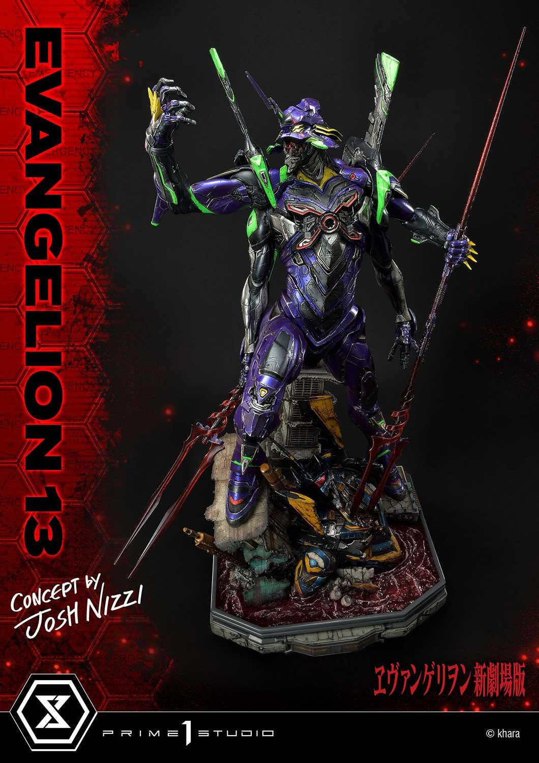 Evangelion Shin Gekijouban - EVA Mark.06 - EVA-13 - Ultimate Diorama Masterline  (UDMEVA-05DX) - DX Version (Prime 1 Studio) photo 41