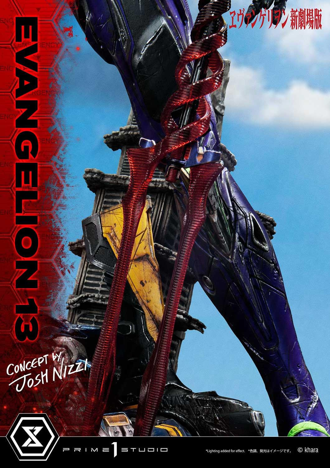 Evangelion Shin Gekijouban - EVA Mark.06 - EVA-13 - Ultimate Diorama Masterline  (UDMEVA-05DX) - DX Version (Prime 1 Studio) photo 43