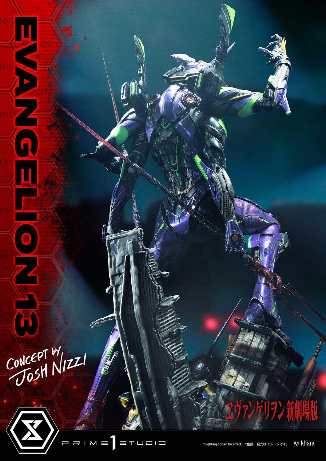 Evangelion Shin Gekijouban - EVA Mark.06 - EVA-13 - Ultimate Diorama Masterline  (UDMEVA-05DX) - DX Version (Prime 1 Studio) photo 44