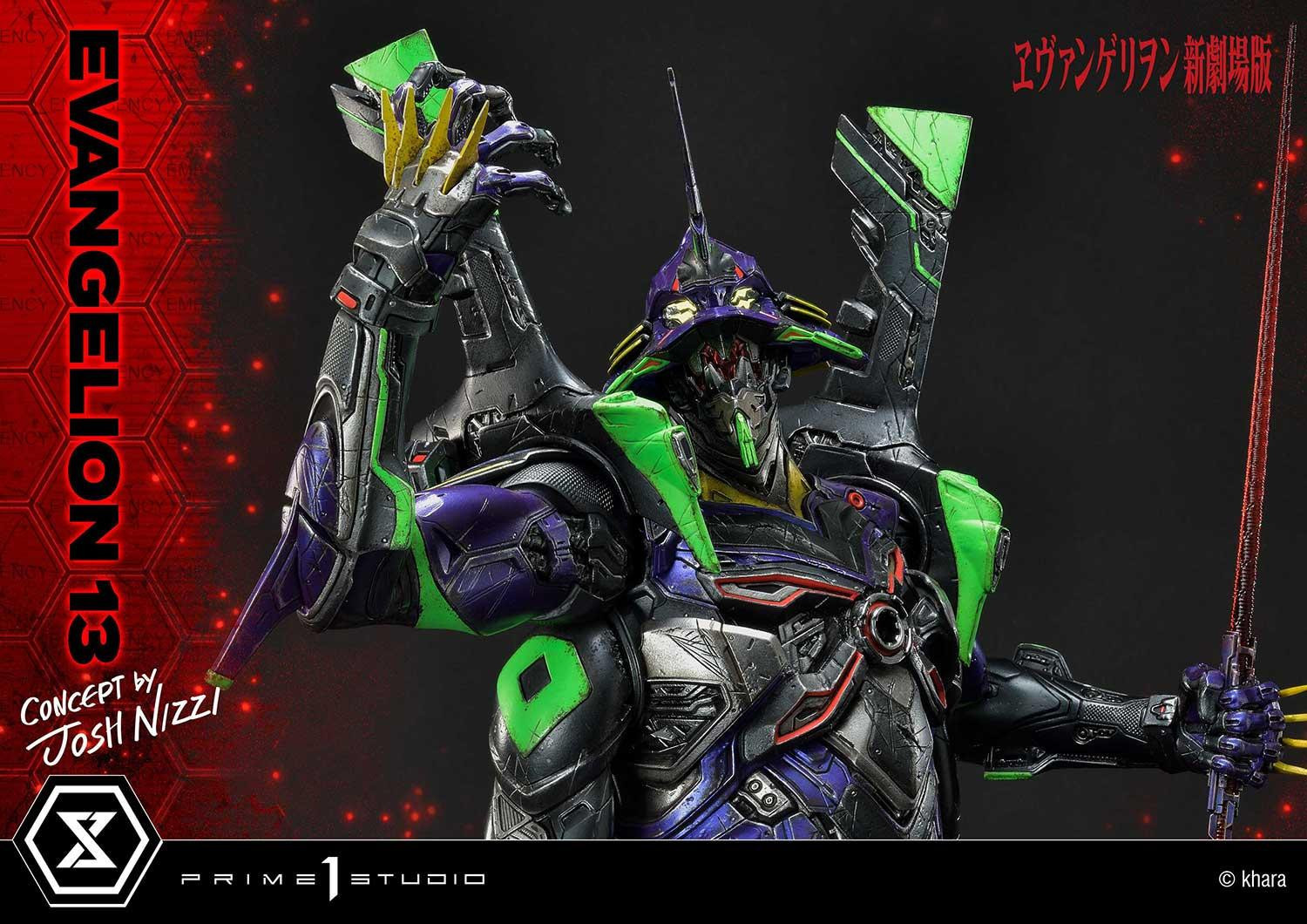 Evangelion Shin Gekijouban - EVA Mark.06 - EVA-13 - Ultimate Diorama Masterline  (UDMEVA-05DX) - DX Version (Prime 1 Studio) photo 51