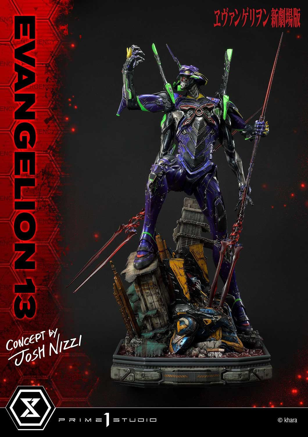 Evangelion Shin Gekijouban - EVA Mark.06 - EVA-13 - Ultimate Diorama Masterline  (UDMEVA-05DX) - DX Version (Prime 1 Studio) photo 59