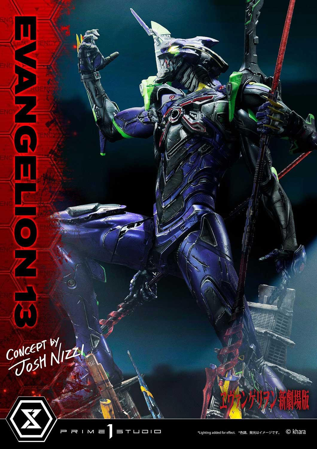 Evangelion Shin Gekijouban - EVA Mark.06 - EVA-13 - Ultimate Diorama Masterline  (UDMEVA-05DX) - DX Version (Prime 1 Studio) photo 62