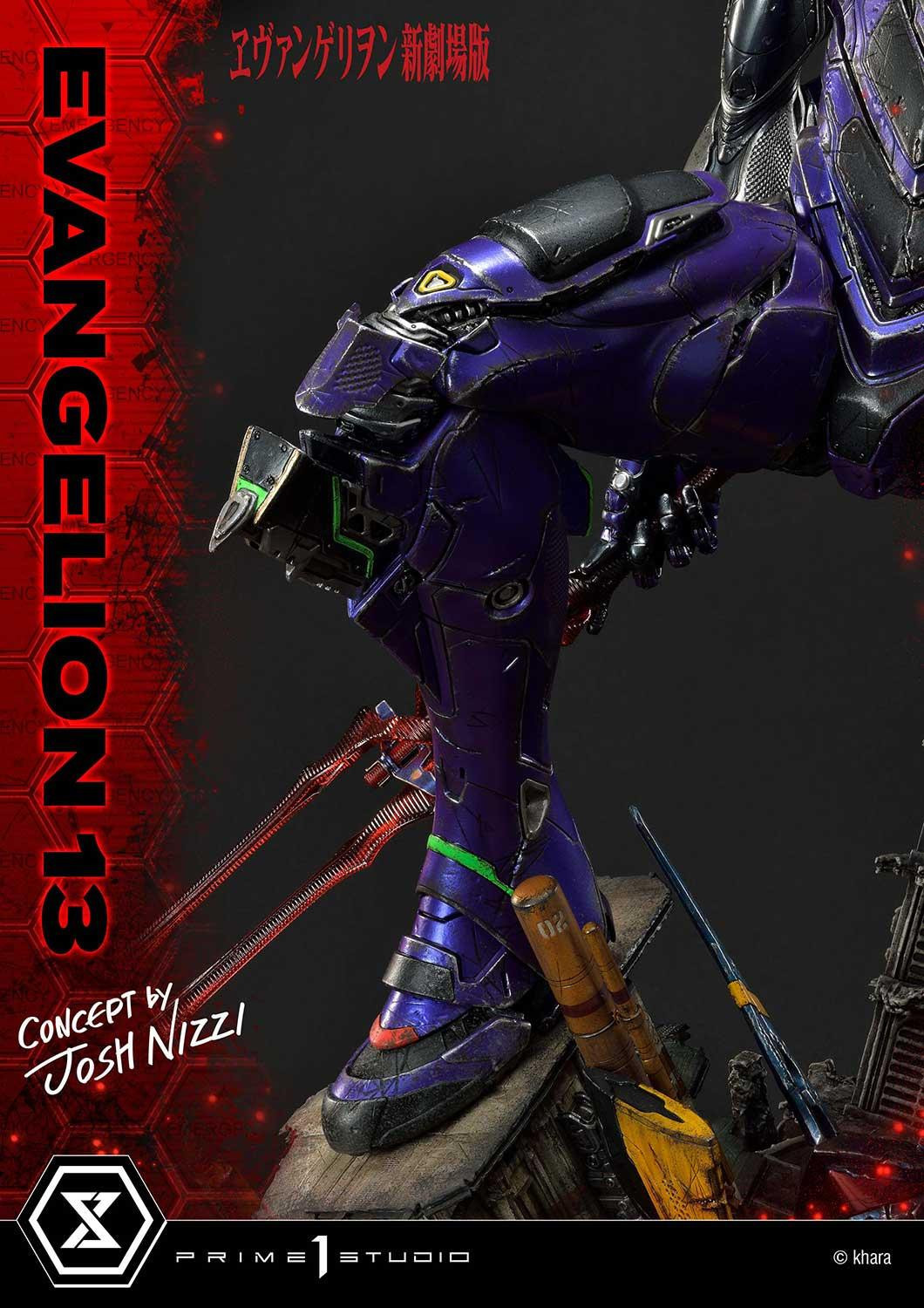 Evangelion Shin Gekijouban - EVA Mark.06 - EVA-13 - Ultimate Diorama Masterline  (UDMEVA-05DX) - DX Version (Prime 1 Studio) photo 70