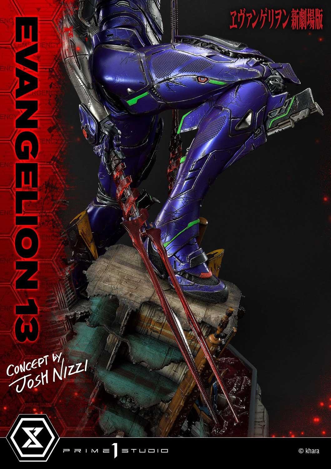 Evangelion Shin Gekijouban - EVA Mark.06 - EVA-13 - Ultimate Diorama Masterline  (UDMEVA-05DX) - DX Version (Prime 1 Studio) photo 71