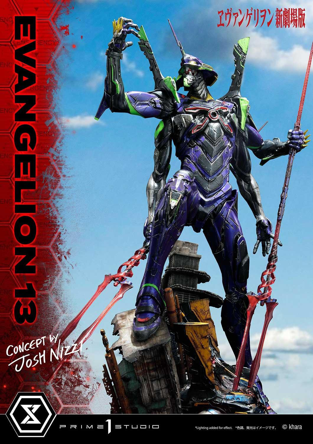 Evangelion Shin Gekijouban - EVA Mark.06 - EVA-13 - Ultimate Diorama Masterline  (UDMEVA-05DX) - DX Version (Prime 1 Studio) photo 73