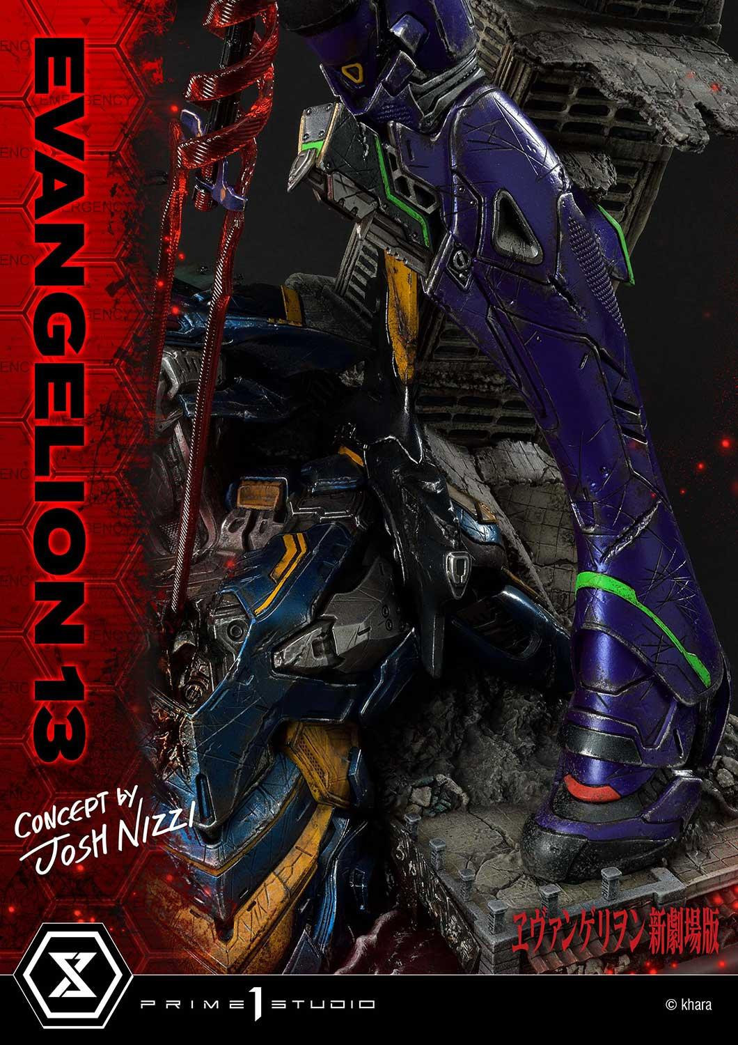 Evangelion Shin Gekijouban - EVA Mark.06 - EVA-13 - Ultimate Diorama Masterline  (UDMEVA-05DX) - DX Version (Prime 1 Studio) photo 74