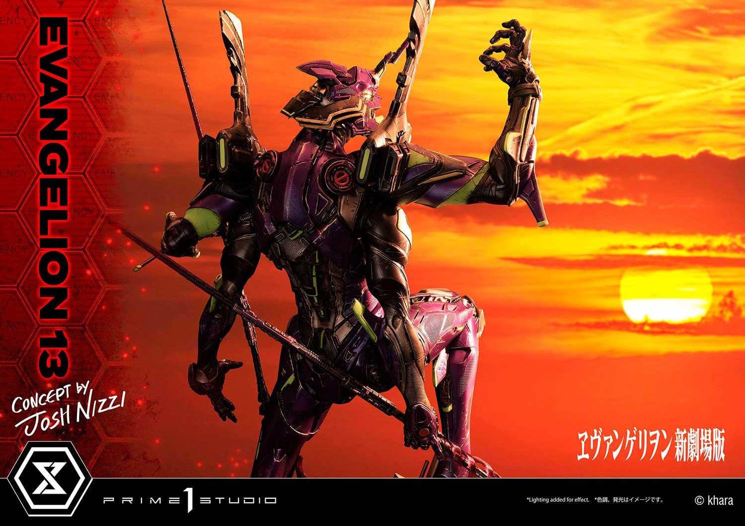 Evangelion Shin Gekijouban - EVA Mark.06 - EVA-13 - Ultimate Diorama Masterline  (UDMEVA-05DX) - DX Version (Prime 1 Studio) photo 80