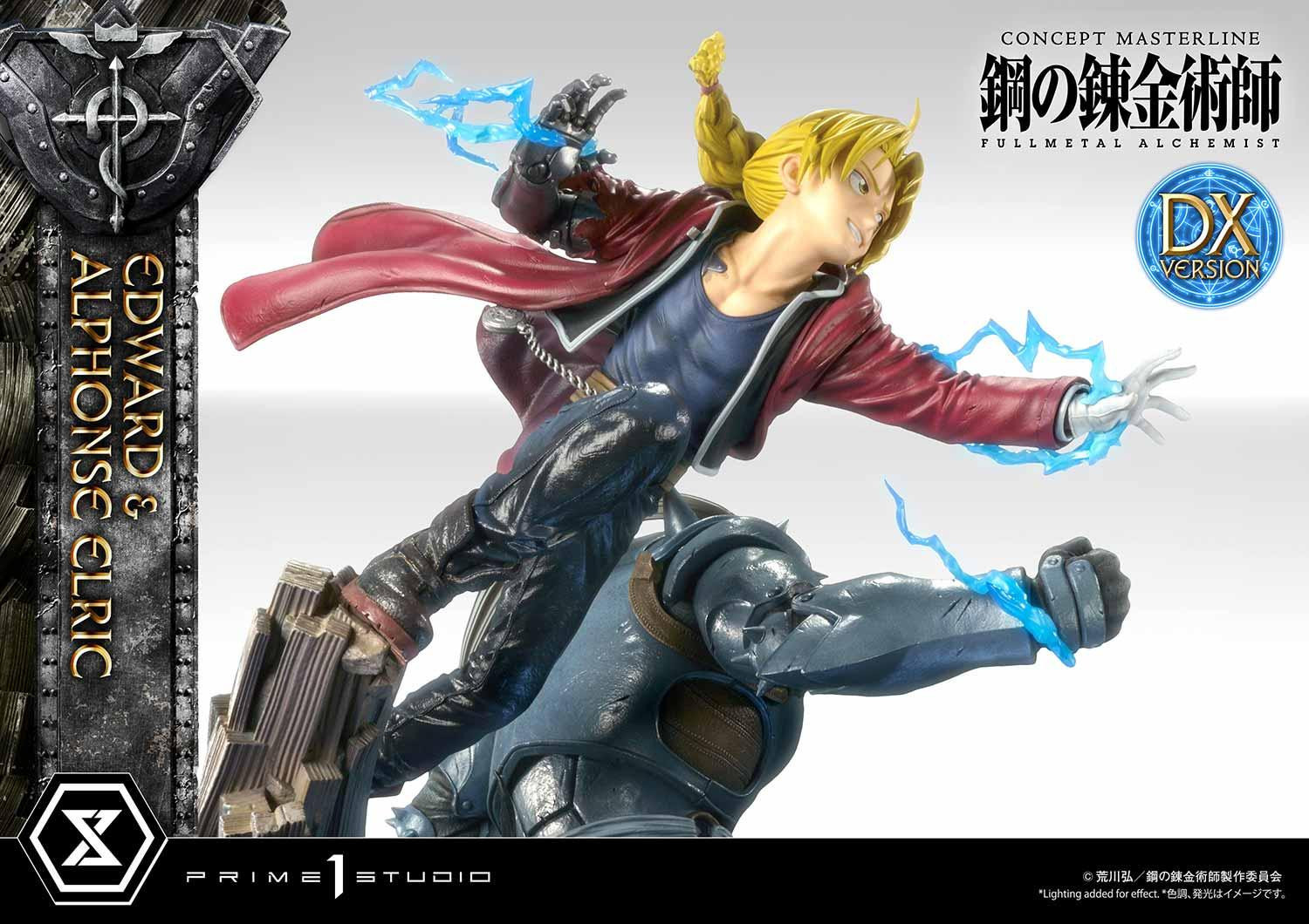Hagane no Renkinjutsushi Fullmetal Alchemist - Alphonse Elric - Edward Elric - Concept Masterline  (CMFMA-01DX) - 1/6 - DX Version (Prime 1 Studio) photo 5