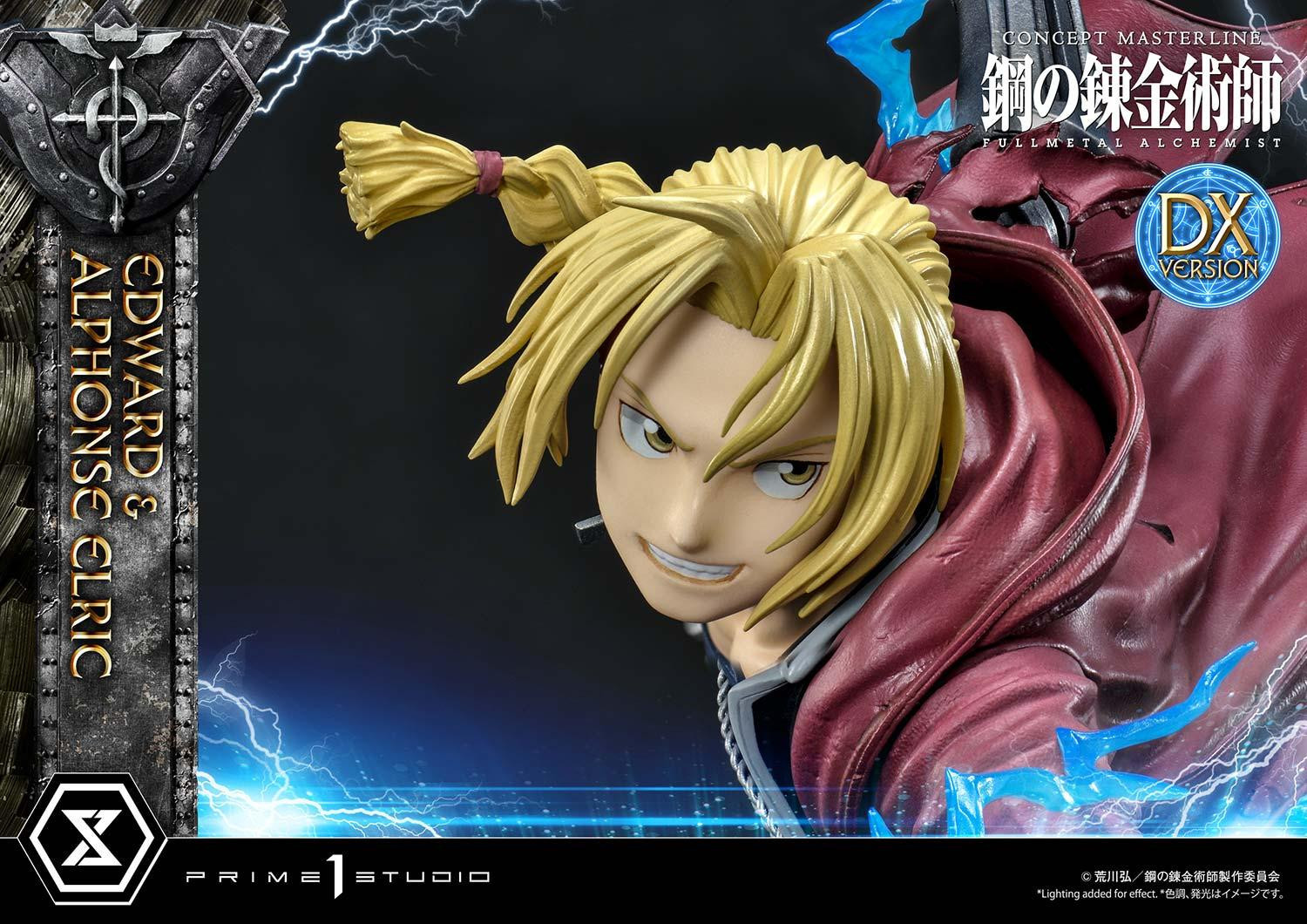 Hagane no Renkinjutsushi Fullmetal Alchemist - Alphonse Elric - Edward Elric - Concept Masterline  (CMFMA-01DX) - 1/6 - DX Version (Prime 1 Studio) photo 10
