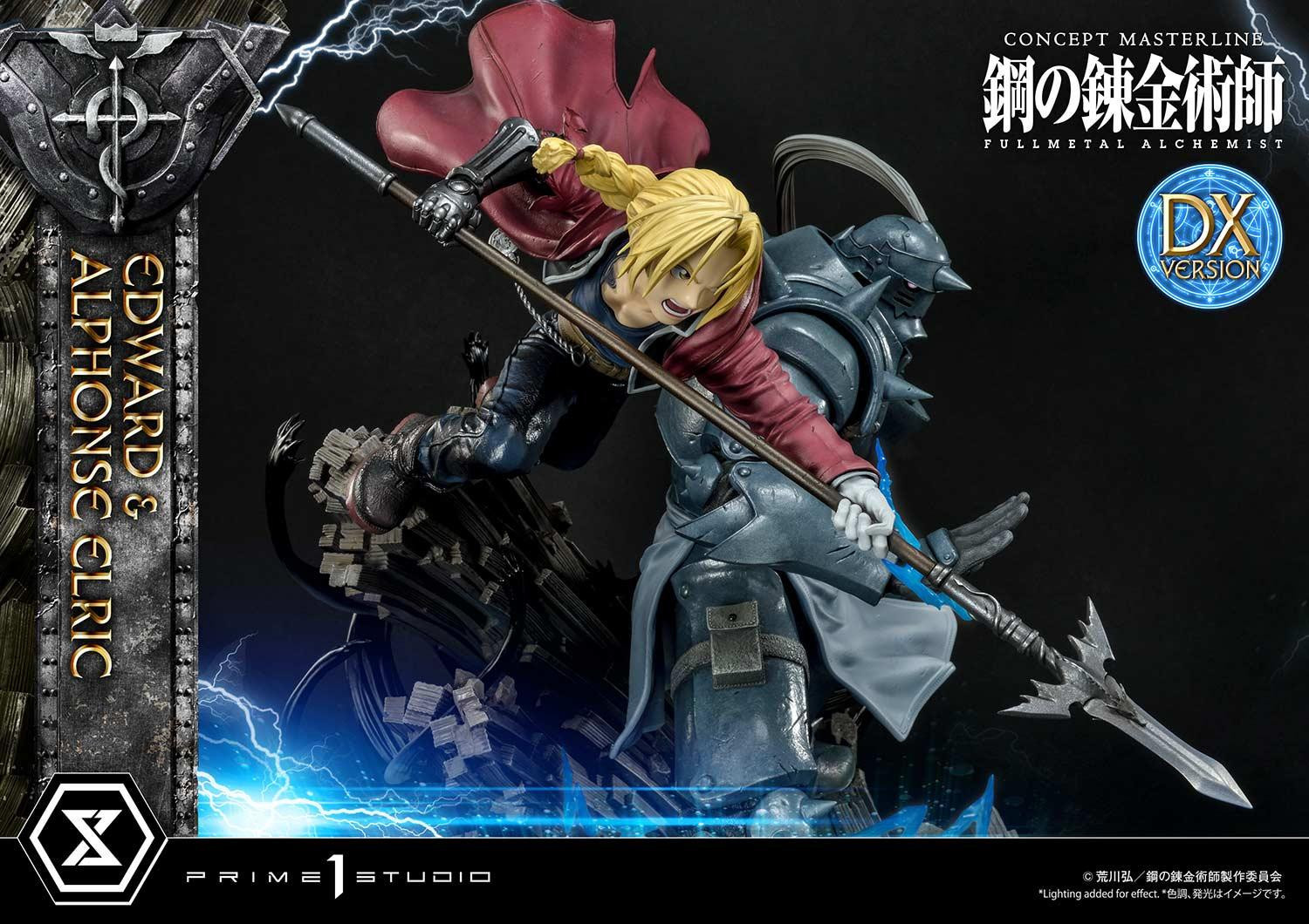 Hagane no Renkinjutsushi Fullmetal Alchemist - Alphonse Elric - Edward Elric - Concept Masterline  (CMFMA-01DX) - 1/6 - DX Version (Prime 1 Studio) photo 11