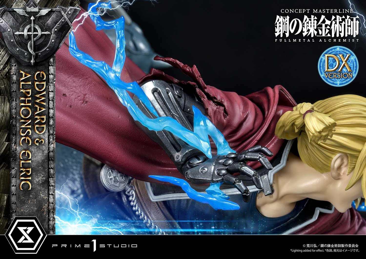 Hagane no Renkinjutsushi Fullmetal Alchemist - Alphonse Elric - Edward Elric - Concept Masterline  (CMFMA-01DX) - 1/6 - DX Version (Prime 1 Studio) photo 12