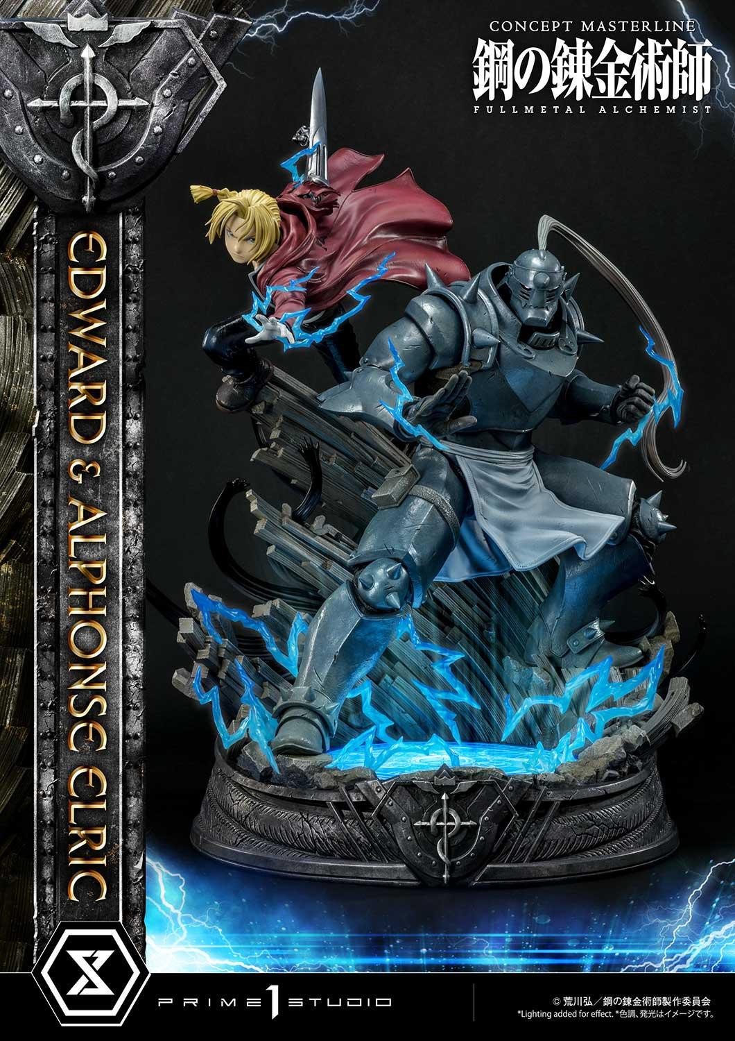 Hagane no Renkinjutsushi Fullmetal Alchemist - Alphonse Elric - Edward Elric - Concept Masterline  (CMFMA-01DX) - 1/6 - DX Version (Prime 1 Studio) photo 21
